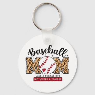 Chaveiro Mãe Leopard Loud & Orgulhosa Mães de Beisebol