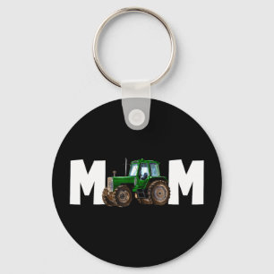 Chaveiro Mãe mamãe do menino do aniversário trator agricult