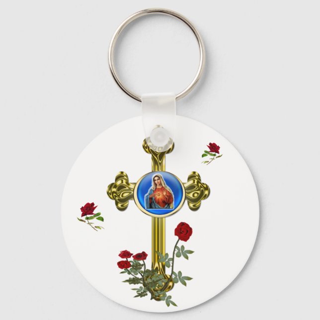 Chaveiro Mãe Maria (Frente)