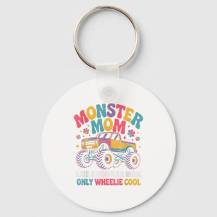 Chaveiro Mãe Monstro Kawaii Como Mamãe Regular Mas Com Rodi
