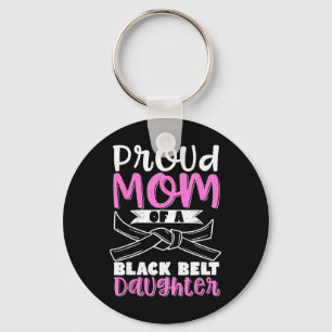 Chaveiro Mãe Orgulhosa De Uma Filha De Cinturão Negro 7