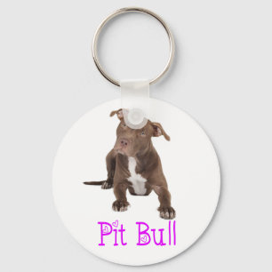 Chaveiro Mãe Pitbull Resgate de Cachorro Filhote Adote Pai