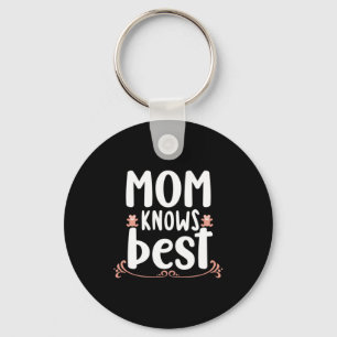 Chaveiro Mãe presente que mamãe sabe melhor