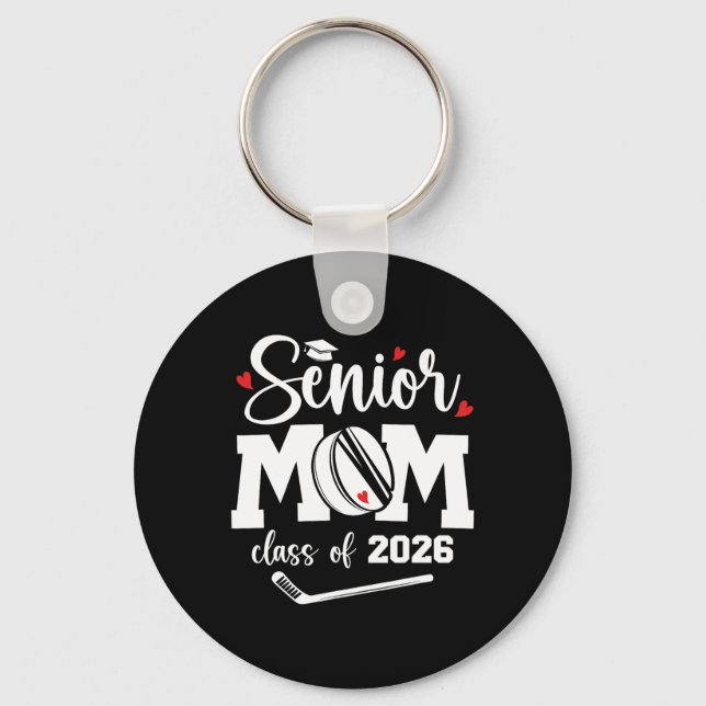 Chaveiro Mãe Sênior de Hóquei Cl De 2026 Hóquei no Gelo Mãe (Frente)