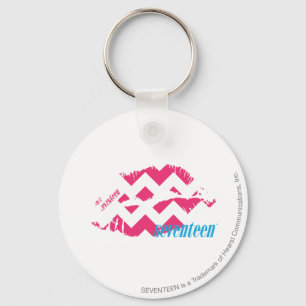 Chaveiro Magenta do ziguezague