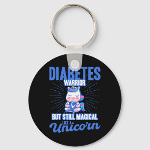 Chaveiro Magia Como Uma Consciência Da Diabetes Do Unicórni