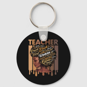 Chaveiro Magia de Professora Negra Educação História Negra