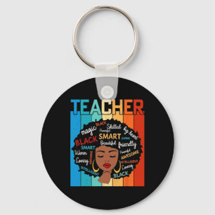 Chaveiro Mágica Professora Negra Educação História Negra Me