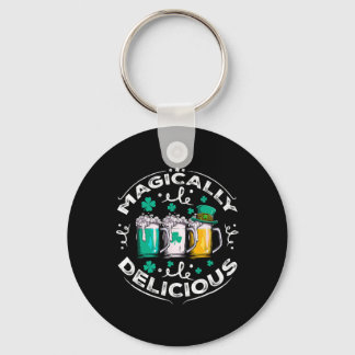 Chaveiro Magicamente Delicioso Dia de São Patrício Bebendo 