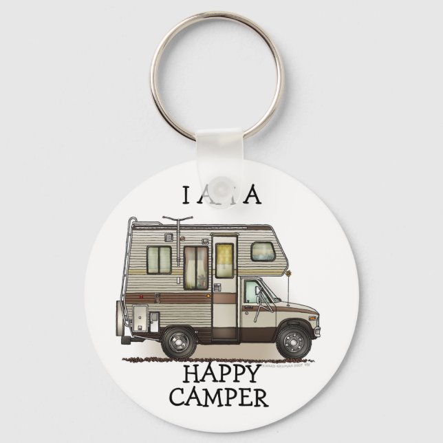 Chaveiro Magnets RV Camper ClasseC (Frente)