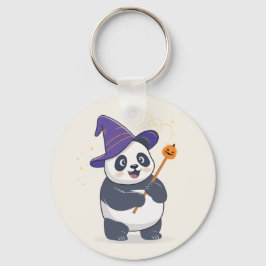 Chaveiro Mago Panda Caprichoso com Chapéu Mágico