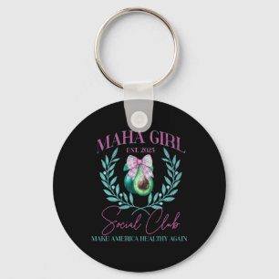 Chaveiro Maha Girl Social Club Trump Kennedy Torne América 
