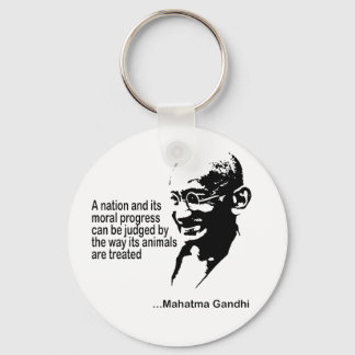 Chaveiro Mahatma Gandhi Direitos dos Animais