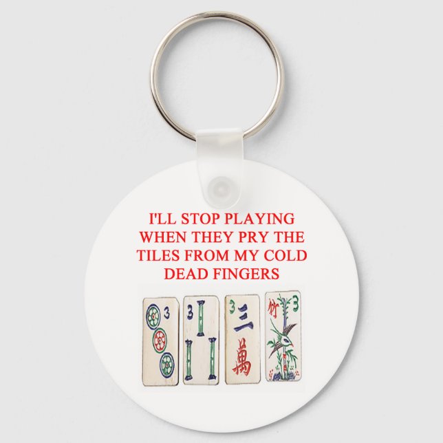 Chaveiro mahjong (Frente)