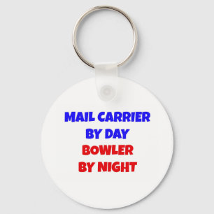 Chaveiro Mail Carrier by Day Bowler by Night