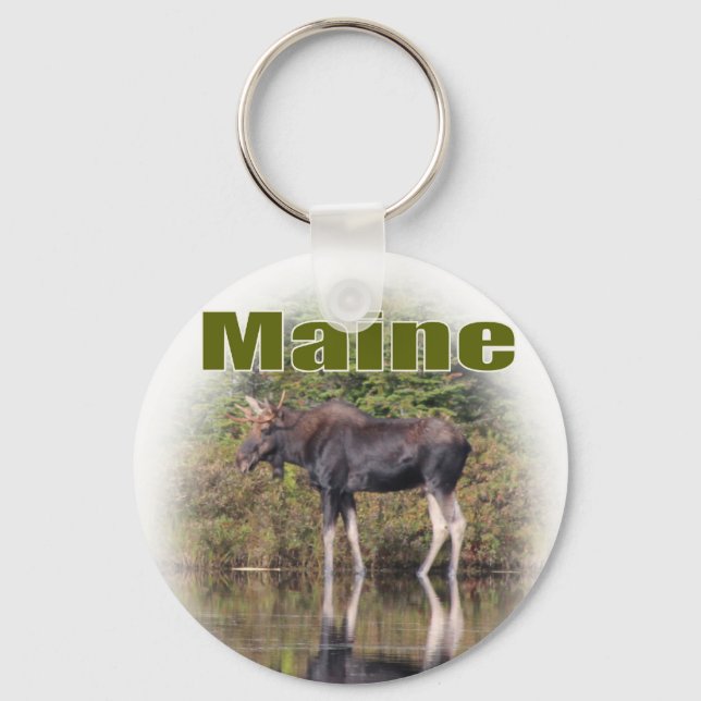 Chaveiro Maine Moose (Frente)