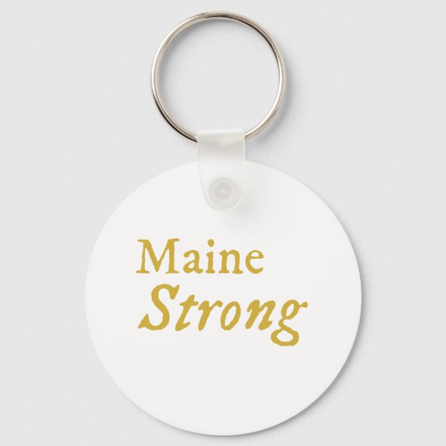 Chaveiro Maine Strong (Frente)