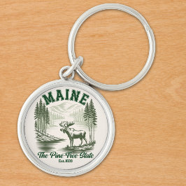 Chaveiro Maine the Pine Tree State