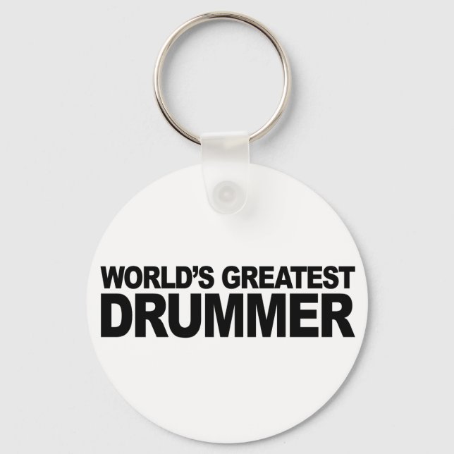 Chaveiro Maior Drummer do Mundo (Frente)