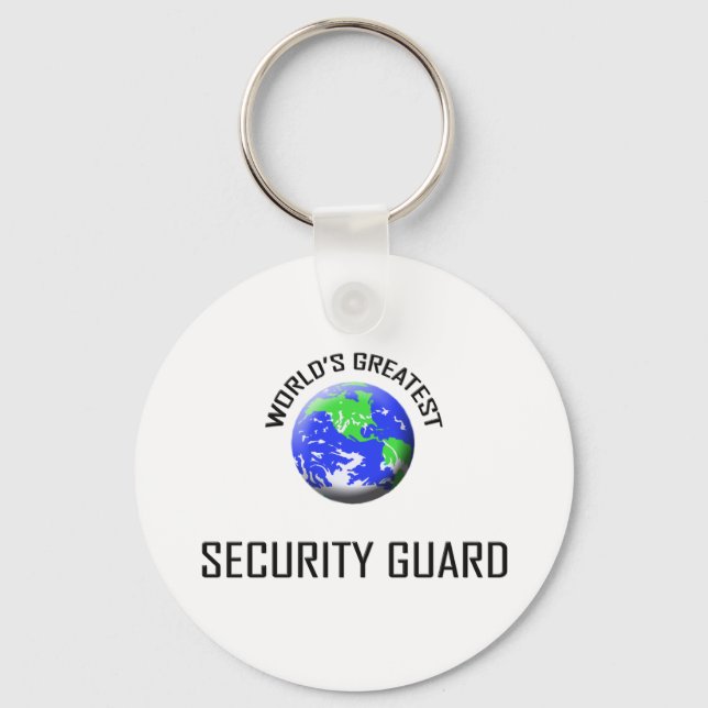 Chaveiro Maior Guarda de Segurança do Mundo (Frente)