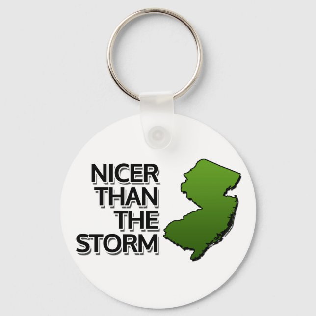 Chaveiro Mais agradável que a tempestade (Frente)