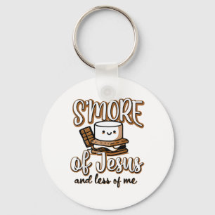 Chaveiro Mais de Jesus Menos de Mim Acampamento Cristão