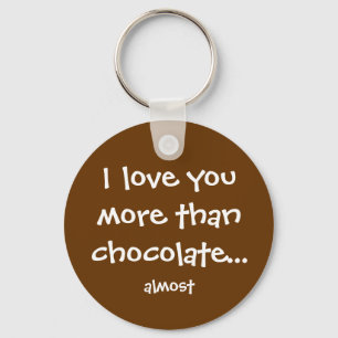 Chaveiro Mais do que o chocolate