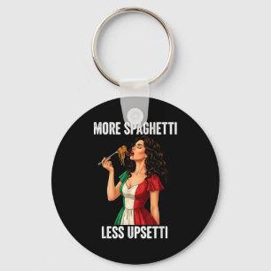Chaveiro Mais Espaguete Menos Camiseta Upsetti Mulheres Ita