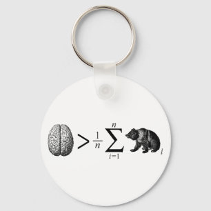 Chaveiro Mais esperto do que o urso médio