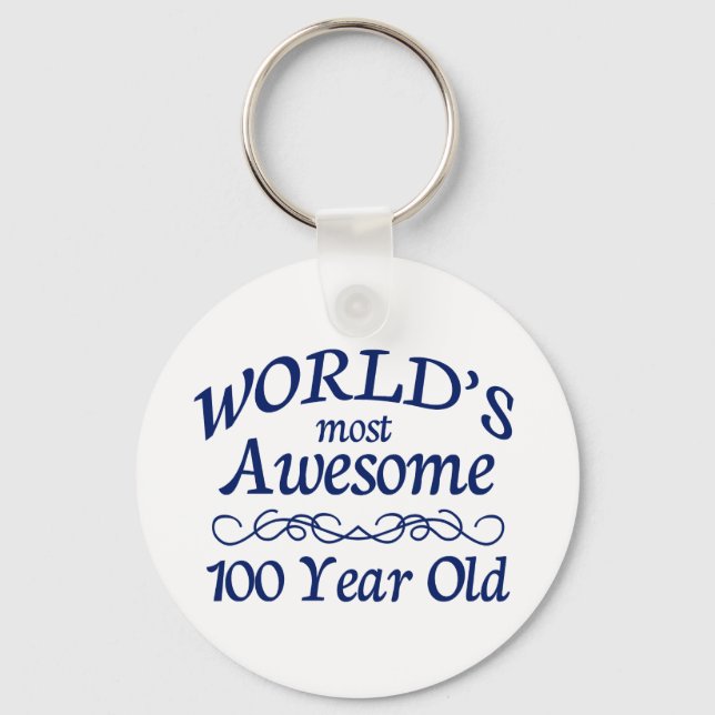 Chaveiro Mais Incrível do Mundo aos 100 Anos (Frente)