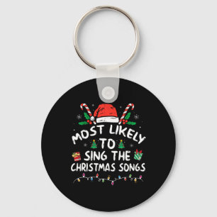 Chaveiro Mais Propenso a Cantar as Músicas de Natal 