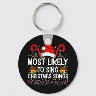 Chaveiro Mais Propenso a Cantar Músicas de Natal