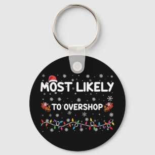 Chaveiro Mais Propenso a Comprar Demais na Compra de Natal