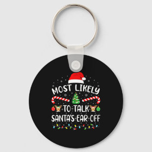 Chaveiro Mais Propenso a Falar a Orelha do Papai Noel Combi