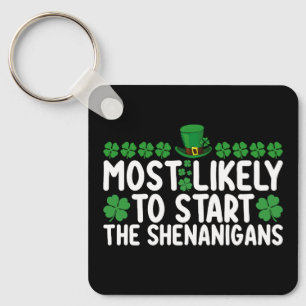 Chaveiro Mais Propenso a Iniciar as Travessuras de St Patri