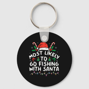 Chaveiro Mais Propenso a Ir Pescar com Papai Noel Amante da
