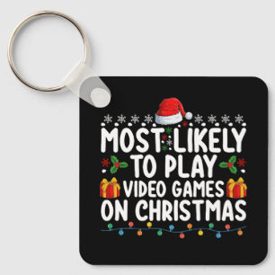 Chaveiro Mais Propenso a Jogar Videojogos no Natal Gamin