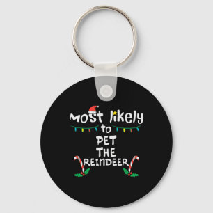 Chaveiro Mais Provável Matador Da Família Xmas De Natal Pet