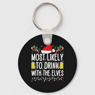 Chaveiro Mais Provável Para Beber Com O Elves Elf Engraçado