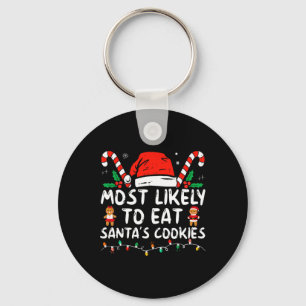 Chaveiro Mais Provável Para Comer O Natal Da Família Santas