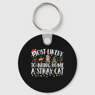Chaveiro Mais Provável Para Trazer Para Casa Um Gato Estran