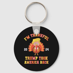 Chaveiro Mais uma vez, sou grata Trump Won pegou o Pai amer