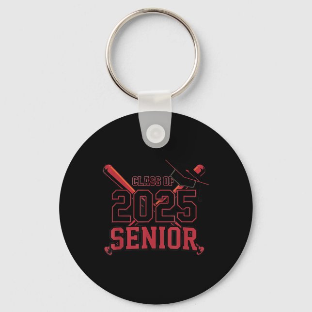 Chaveiro Mais velho De Baseball 2025 Graduação Cl (Frente)