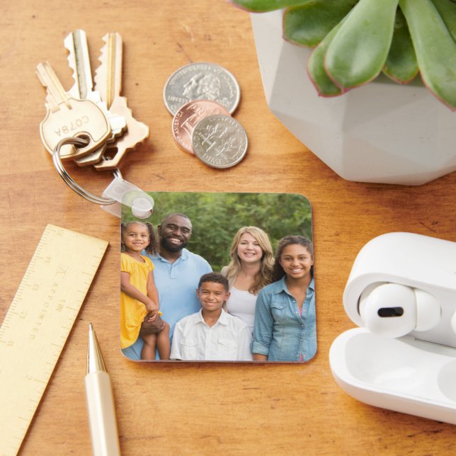 Chaveiro Make It Yourself - Custom Double Sided 2 Photo (Mesa)