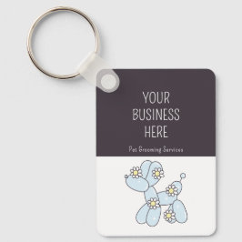 Chaveiro Mala de cão de balão