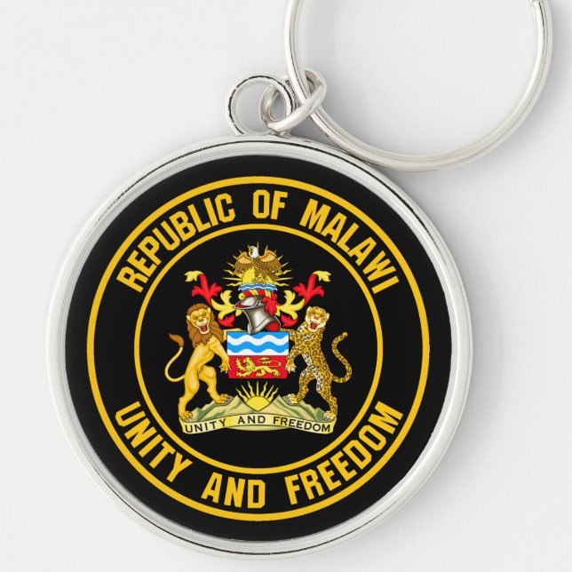 Chaveiro Malawi Round Emblem (Frente)
