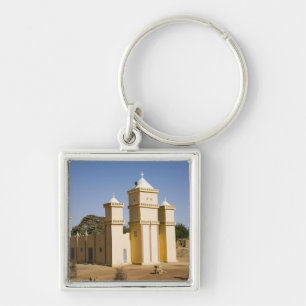 Chaveiro Mali, Bamako. Mesquita, Estrada Bamako-Djenne
