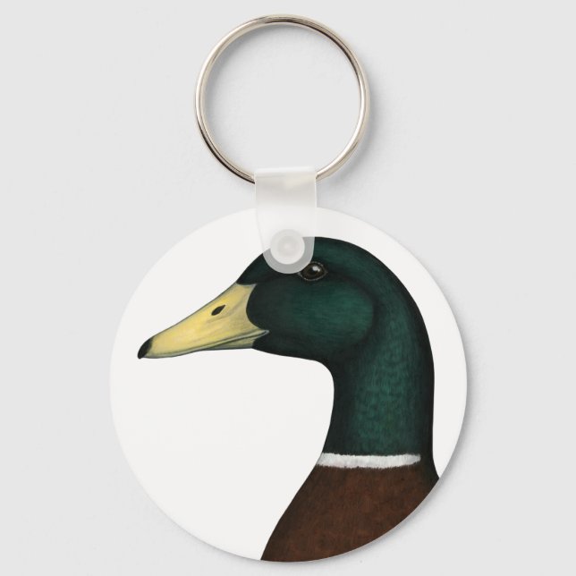 Chaveiro Mallard Drake Head (Frente)