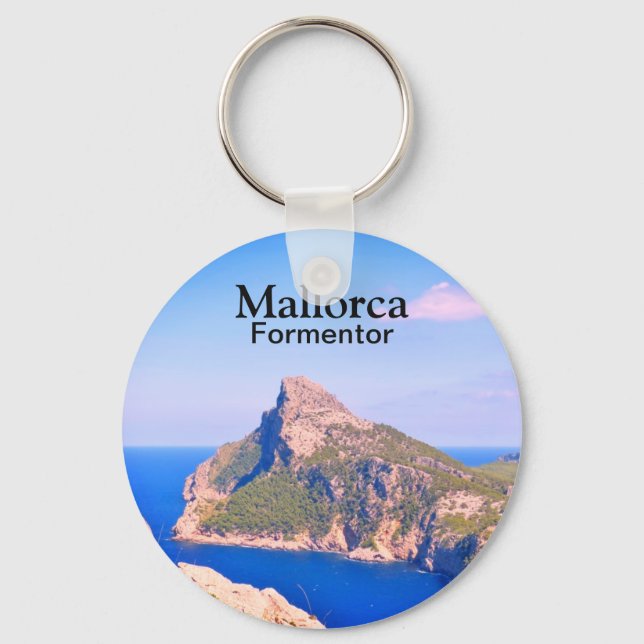 Chaveiro Mallorca Formentor Viagem Souvenir (Frente)