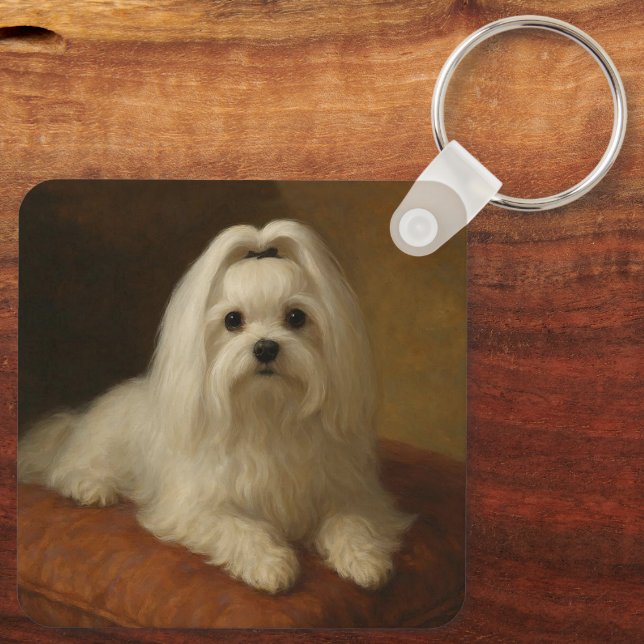 Chaveiro Maltese (Verso)